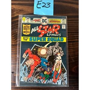 DC All-Star Comics #59 Apr 1976 Bronze Age Justice Society America & Super Squad